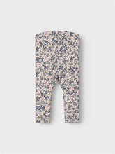 Ladda upp bild till gallerivisning, Name it Baby Blommiga Leggings i Ekologisk Bomull
