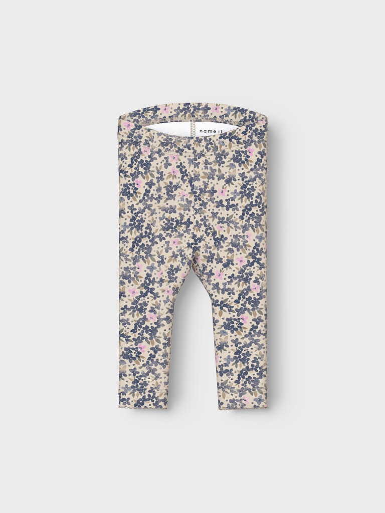 Name it Baby Blommiga Leggings i Ekologisk Bomull