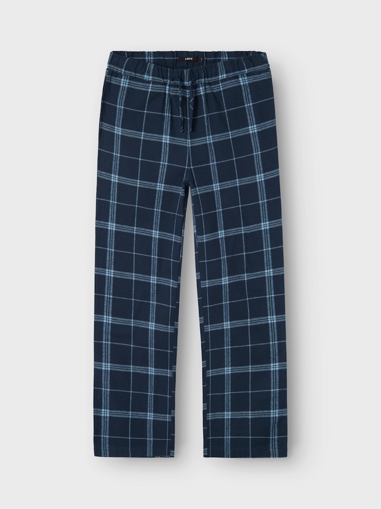 LMTD Teens Rutiga Pyjamasbyxor i Flanell