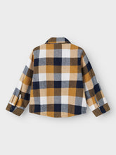 Ladda upp bild till gallerivisning, Name it Mini Rutig Flanellskjorta i Ekologisk Bomull
