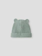 Ladda upp bild till gallerivisning, Name it Baby Ribbad Mössa i Ekologisk Bomull Grön
