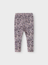 Ladda upp bild till gallerivisning, Name it Baby Blommiga Leggings i Ekologisk Bomull

