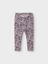 Ladda upp bild till gallerivisning, Name it Baby Blommiga Leggings i Ekologisk Bomull
