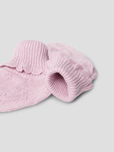 Ladda upp bild till gallerivisning, Name it Baby Stickade Strumpor i Ekologisk Bomull Rosa
