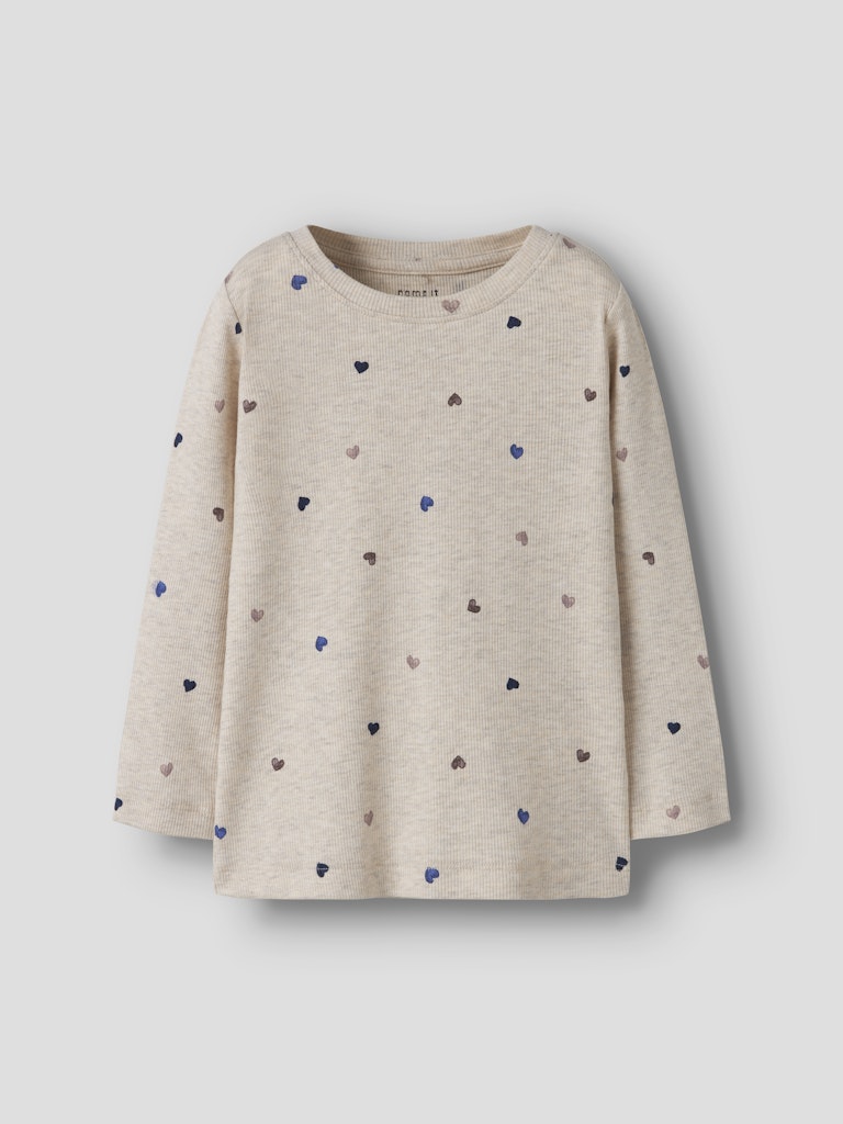 Name it Mini Hjärtmönstrad Topp