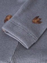 Ladda upp bild till gallerivisning, Name it Baby Ribbade Leggings i Ekologisk Bomull Blå
