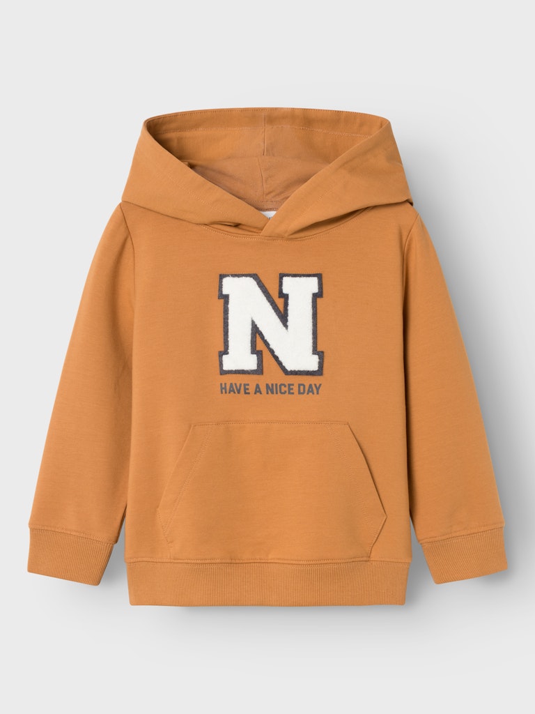 Name it Mini Hoodie i Ekologisk Bomull