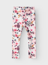 Ladda upp bild till gallerivisning, Name it Mini Blommiga Leggings i Ekologisk Bomull
