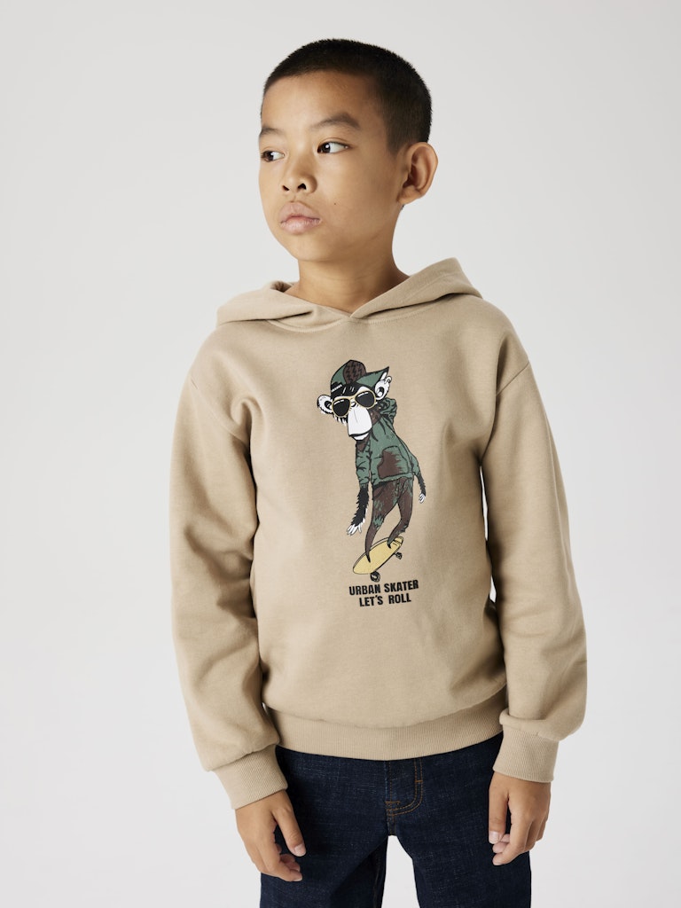 Name it Kids Cool Hoodie i Ekologisk Bomull