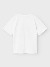 Ladda upp bild till gallerivisning, Name it Kids Cool T-shirt i Ekologisk Bomull Vit
