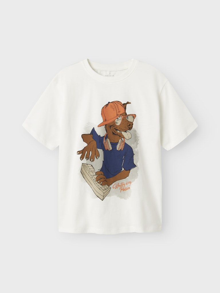 Name it Kids Häftig T-shirt i Ekologisk Bomull