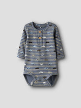 Ladda upp bild till gallerivisning, Name it Baby Bilmönstrad Body i Ekologisk Bomull
