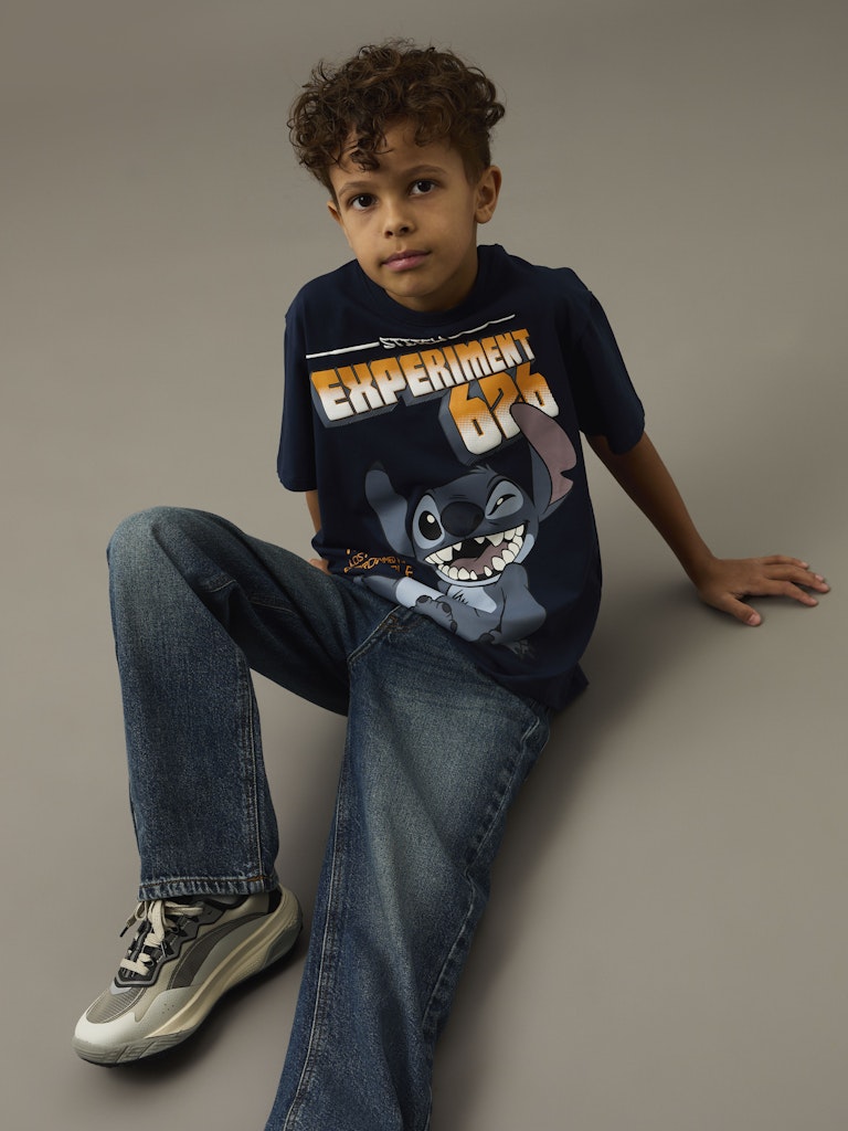 Name it Kids Stitch T-shirt i Ekologisk Bomull