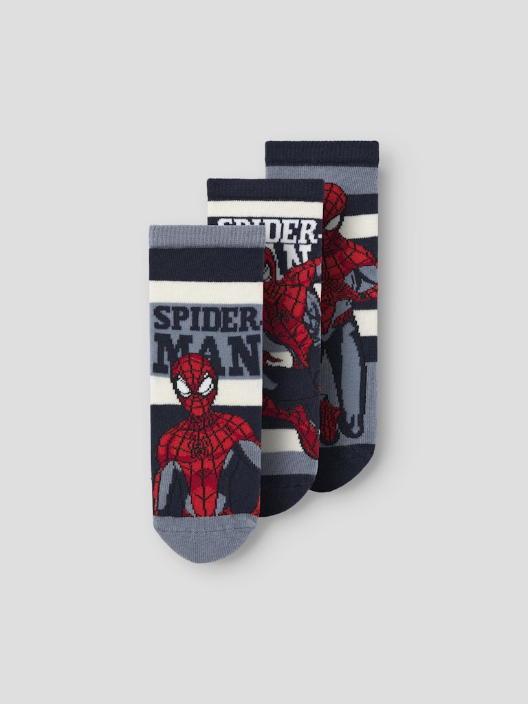 Name it Mini 3-Pack Spiderman Strumpor