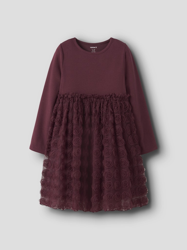 Name it Mini Tyllklänning i Ekologisk Bomull