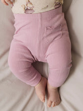 Ladda upp bild till gallerivisning, Name it Baby Enfärgade Leggings i Ekologisk Bomull
