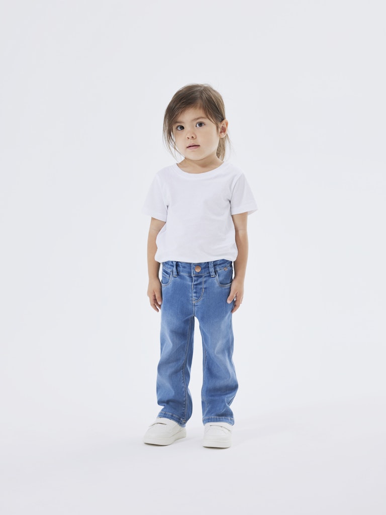 Name it Mini SALLI Bootcut Jeans Ljusblå