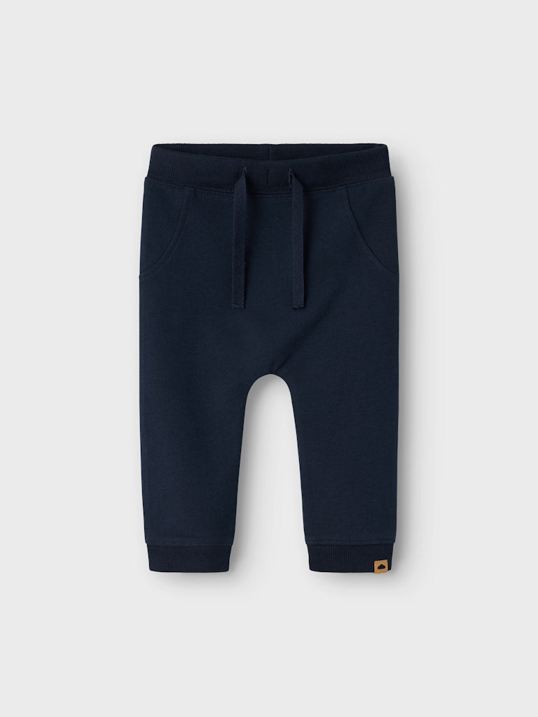 Name it Baby Sweatpant i Ekologisk Bomull Blå