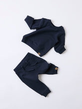 Ladda upp bild till gallerivisning, Name it Baby Sweatpant i Ekologisk Bomull Blå
