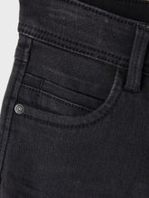 Ladda upp bild till gallerivisning, Name it Kids SILAS X-Slim Jeans Svart Denim
