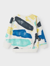 Ladda upp bild till gallerivisning, Name it Mini Färgglad Sweatshirt i Ekologisk Bomull
