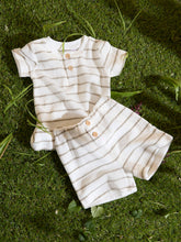 Ladda upp bild till gallerivisning, Name it Baby Randig Frottétröja
