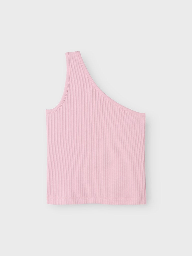 Name it Kids One Shoulder Topp Rosa