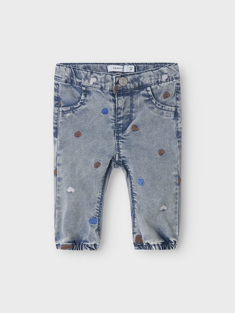 Name it Baby Rose Jeans med Hjärtan