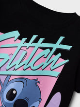 Ladda upp bild till gallerivisning, Name it Kids Stitch T-shirt Svart
