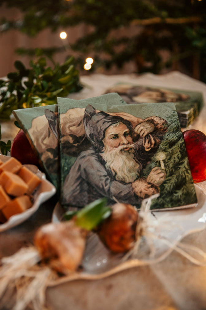 Sköna Ting Servetter Tomte
