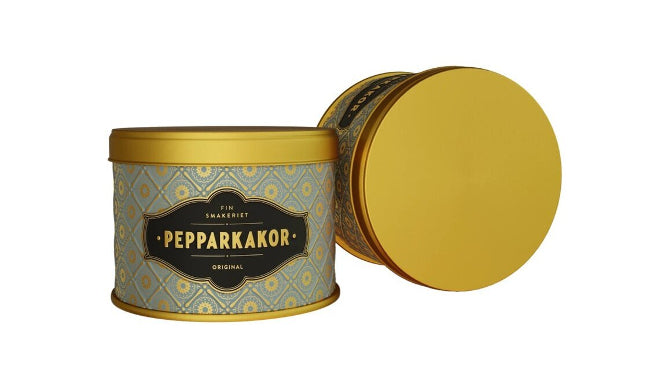 Finsmakeriet Pepparkakor Frosty Blue Plåtburk Mini 45g