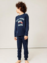Ladda upp bild till gallerivisning, Name it Kids 2-Delad Pyjamas Game i Ekologisk Bomull
