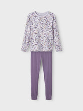 Ladda upp bild till gallerivisning, Name it Kids/Mini 2-Delad Pyjamas i Violett
