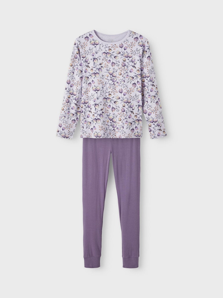 Name it Kids/Mini 2-Delad Pyjamas i Violett